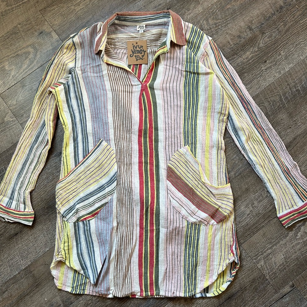 NWT IVY JANE beach coverup dress